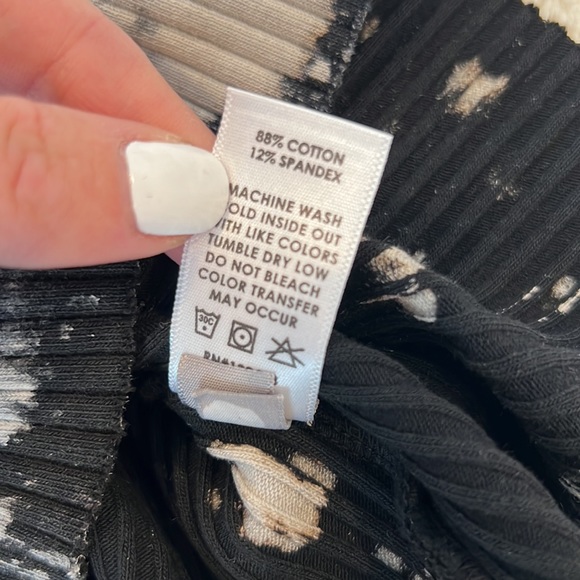 Cotton Citizen Black and Grey Tie Dye IBIZA TANK DRESS - Picture 16 of 16